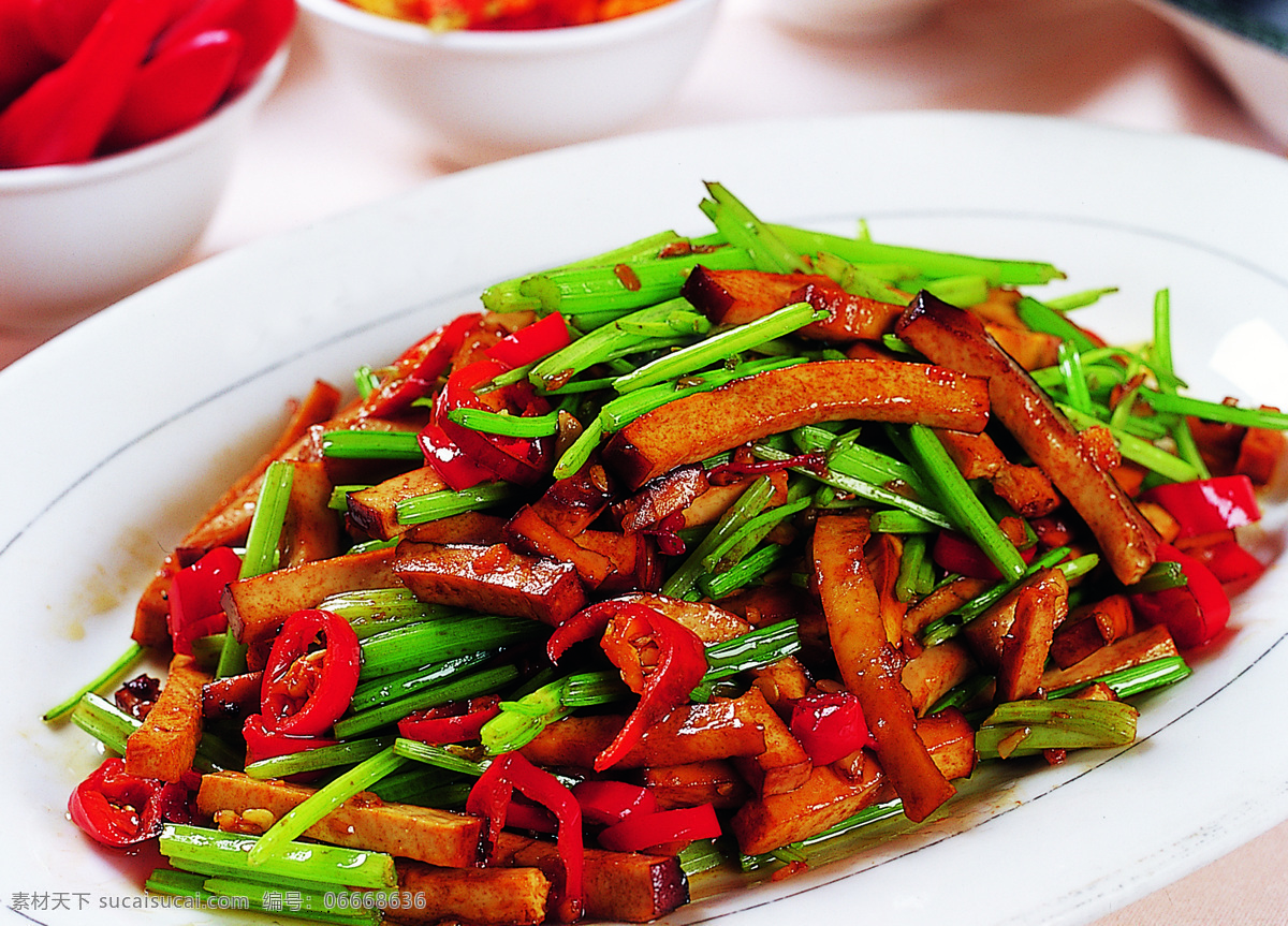 西芹炒香干素材图片下载-素材编号06668636-素材天下图库