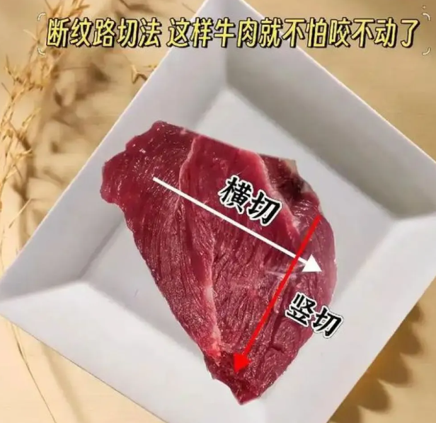 【厨师功底】横切牛羊竖切猪：一刀下去，决定肉香与嫩度的秘密 - 笨熊呆呆瓜